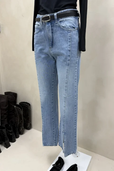 Jean Straight Full Olivia Light