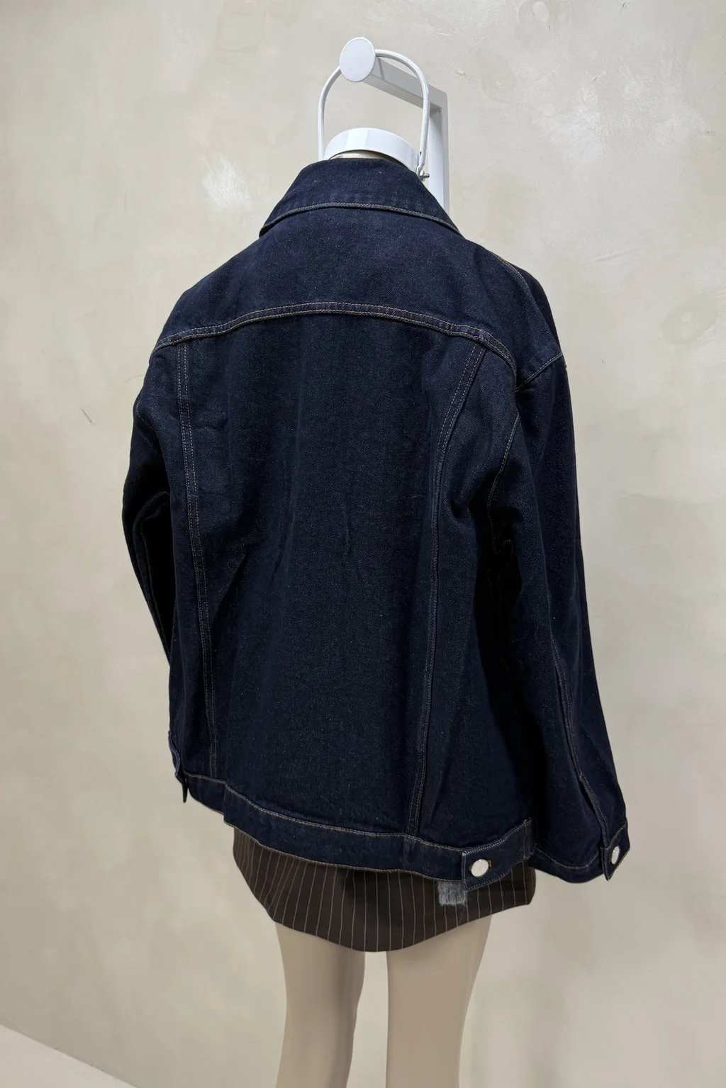 Campera Denim Clasica Azul - 3
