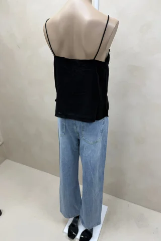 JEAN STRAIGHT CELESTE CON STRASS - Vista 5