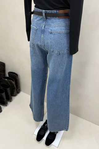 Jean Wide Leg Full Justin - Vista 4