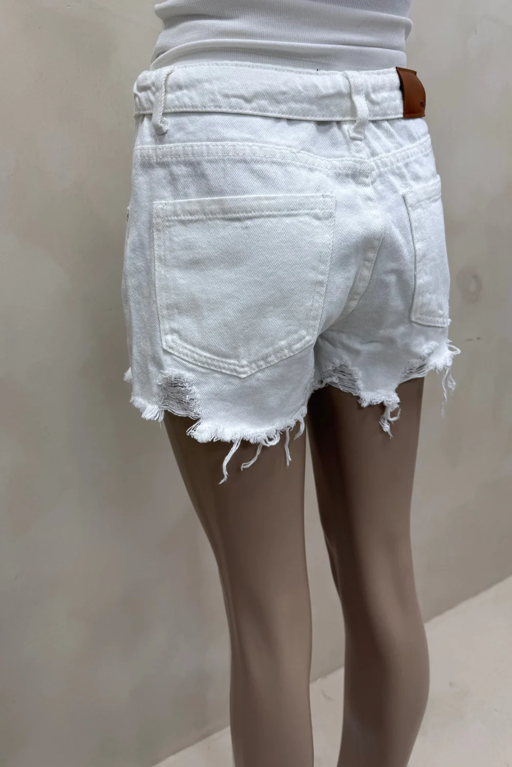 SHORT DENIM CINTURA DOBLADA