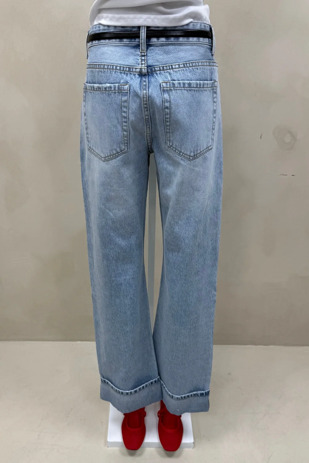 JEAN STRAIGHT CELESTE BOTA - 4