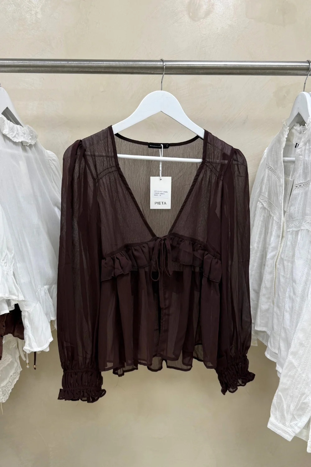 BLUSA GASA CON LAZO - 4