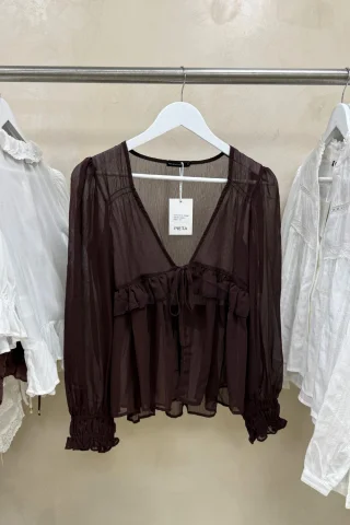 BLUSA GASA CON LAZO - Vista 5