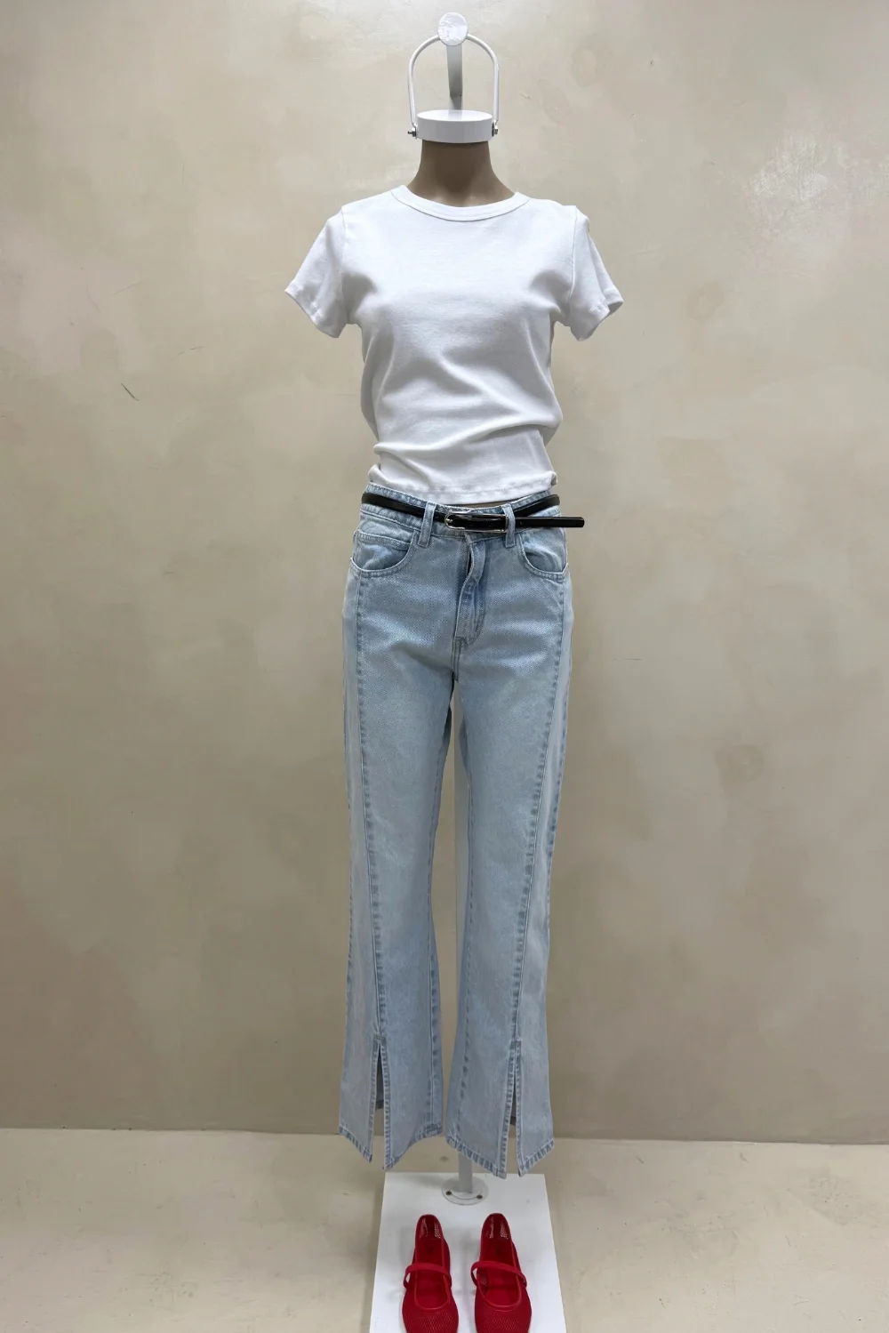 JEAN STRAIGHT FULL TAJO MELISA - 0
