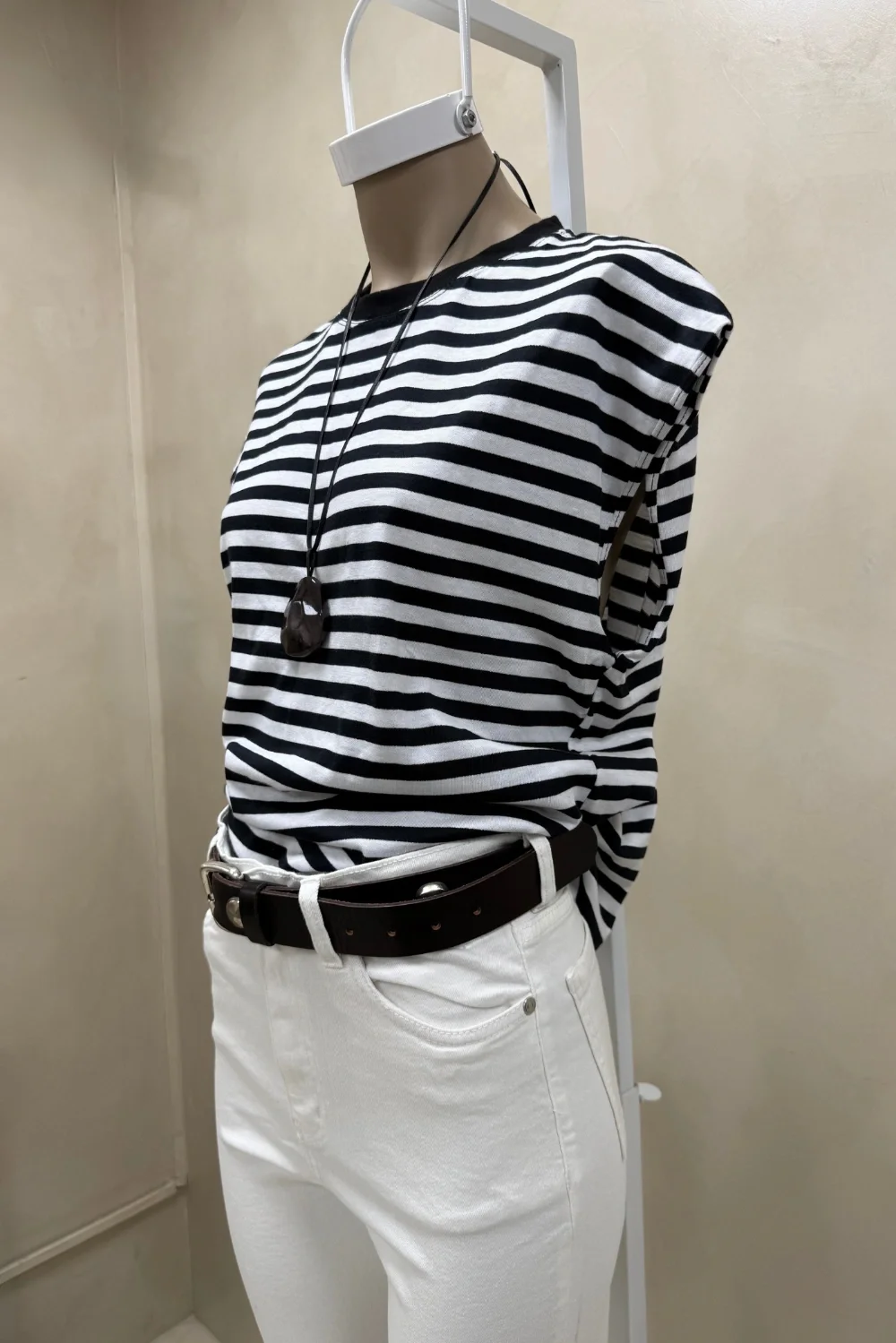 Remeron Over Sin Mangas Rayado - 4