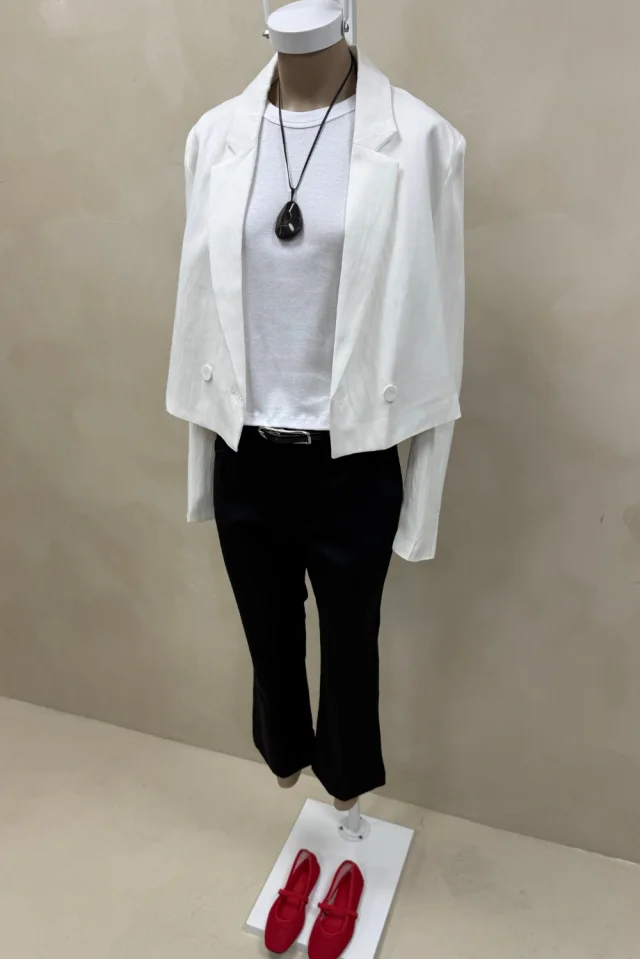 BLAZER TIRAS ESPALDA
