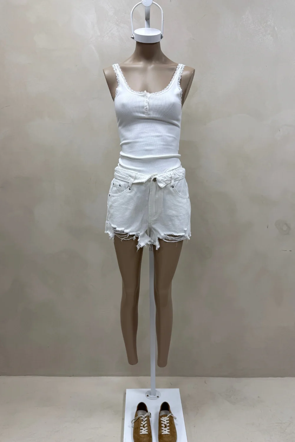 SHORT DENIM CINTURA DOBLADA