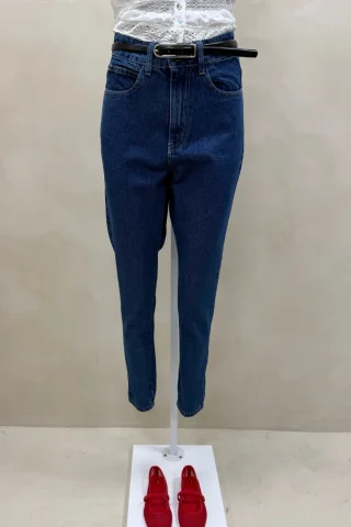 Jean Mom Azul - Vista 2