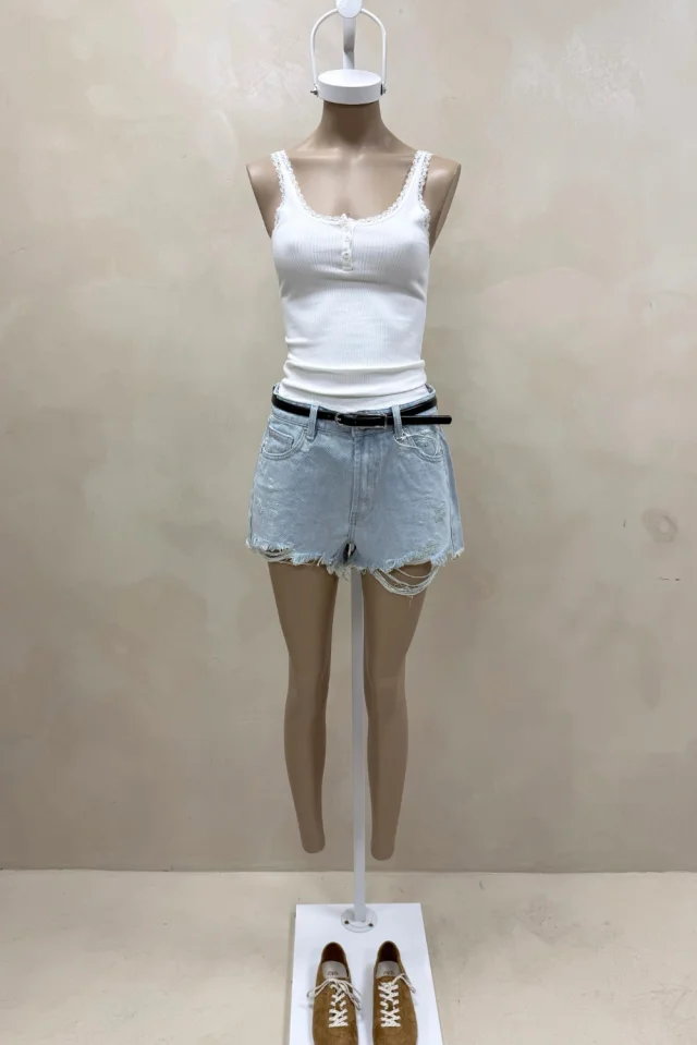 SHORT DENIM SKY ROTURAS