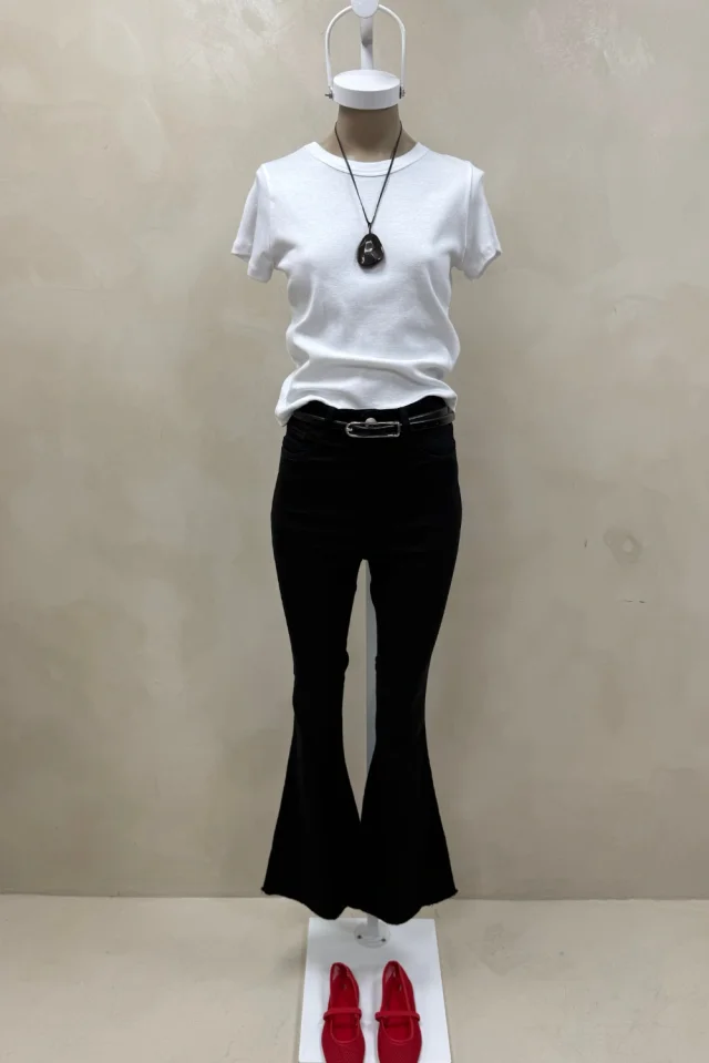 JEAN OXFORD BLACK TAJO