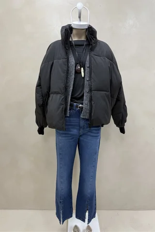 Campera Puffer Oversize - Vista 1