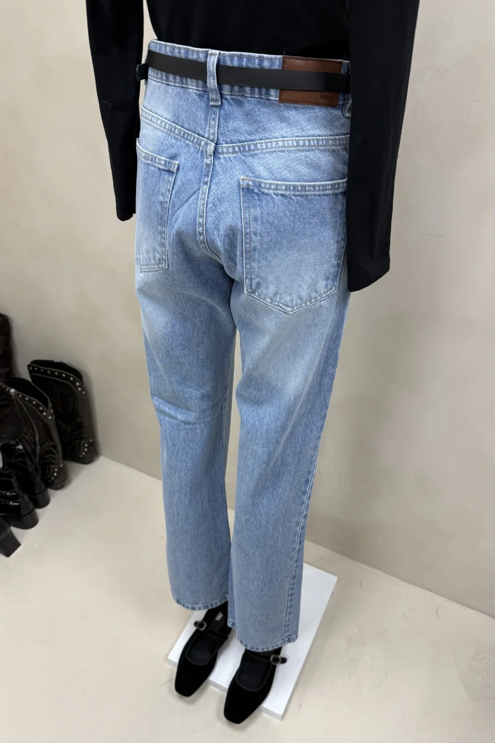Jean Straight Full Olivia Light - 5