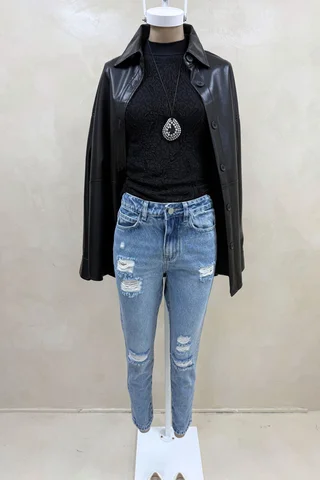 Jean Mom Regina - Vista 1