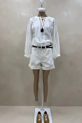 BLUSA LINO CALADA - Vista 1