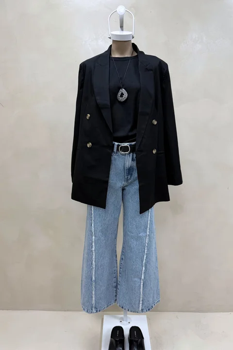 Jean Wide con Recortes Jessie