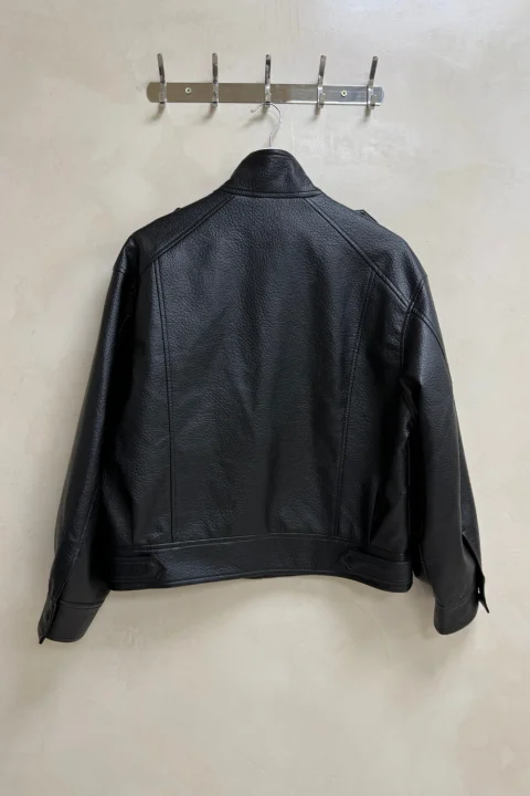Campera Cuero Texturado