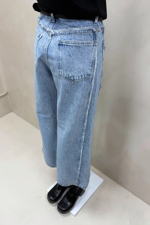 Jean Wide con Recortes Jessie