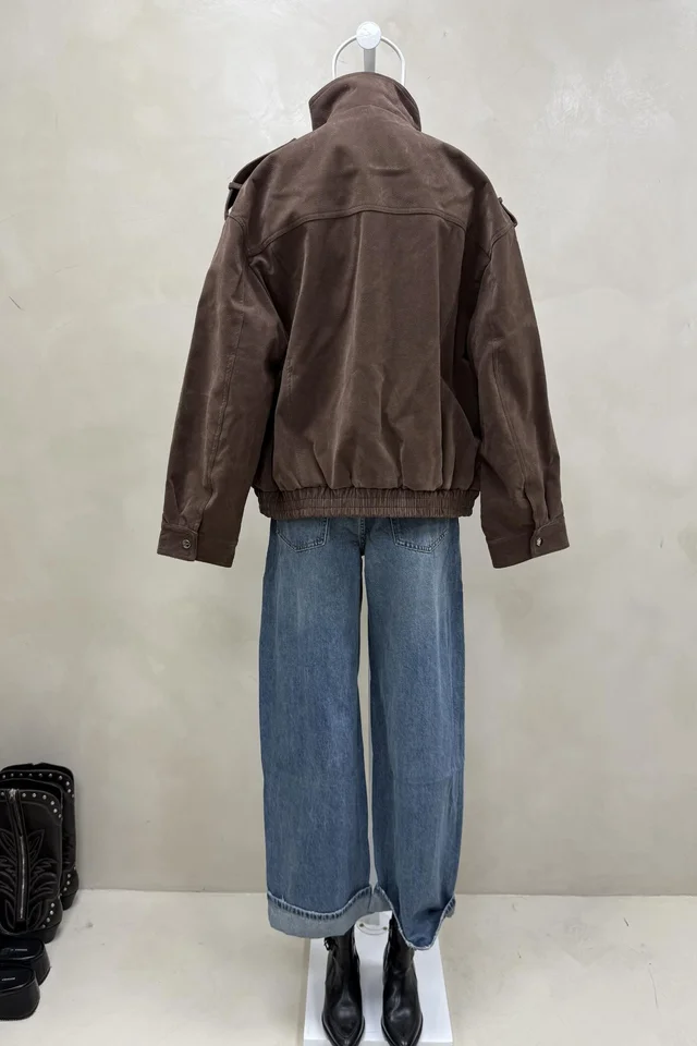 Campera Suede