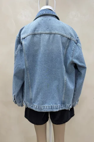 Campera Denim Celeste  - Vista 4