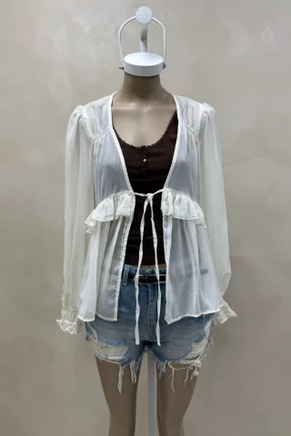 BLUSA GASA CON LAZO - Vista 2