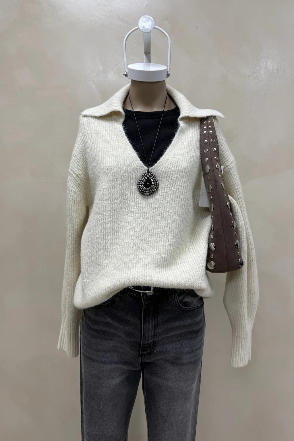 Sweater con Cuello - 1