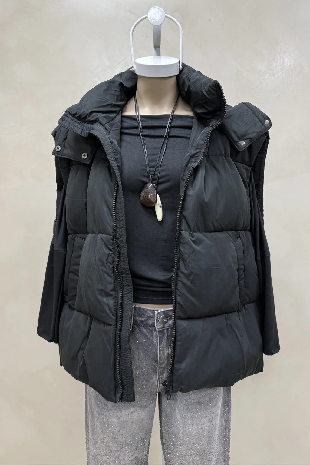 Chaleco Puffer Oversize - 2