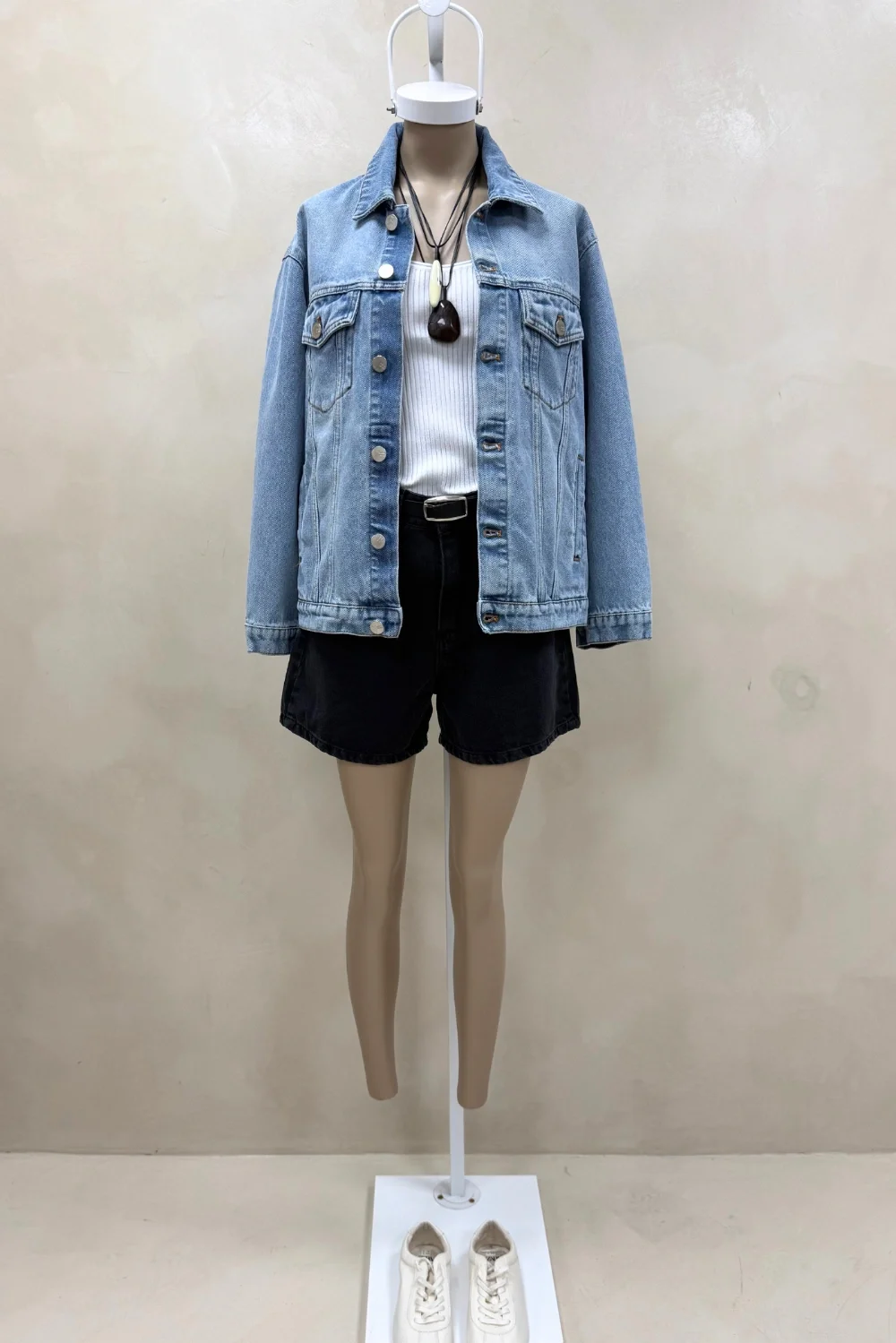 Campera Denim Celeste - 0