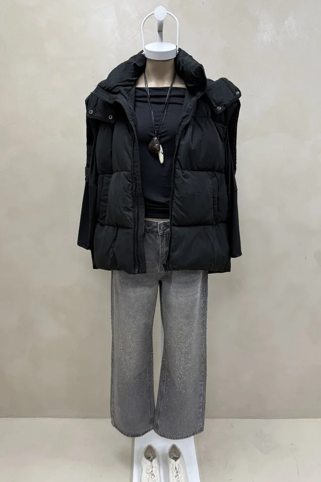Chaleco Puffer Oversize