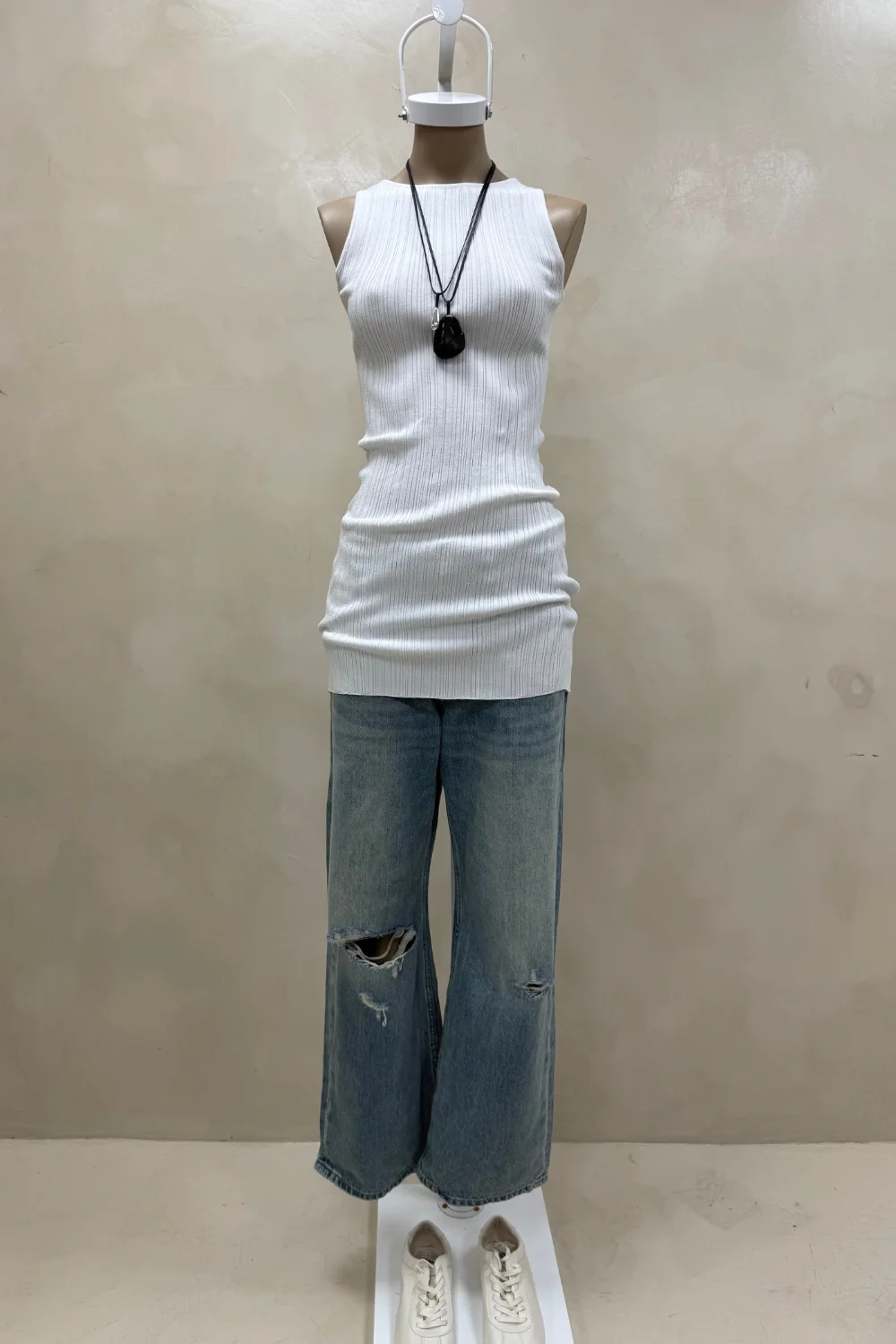 VESTIDO TEJIDO CORTO