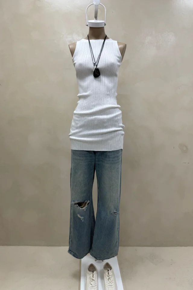 VESTIDO TEJIDO CORTO