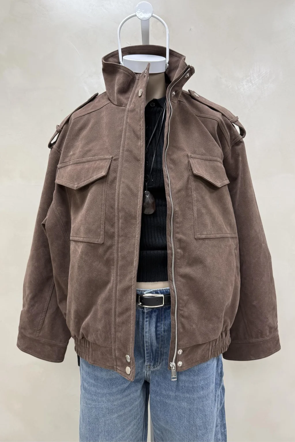 Campera Suede - 1