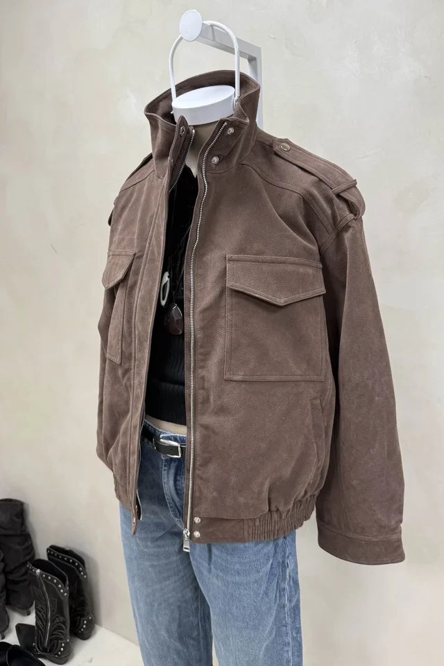 Campera Suede