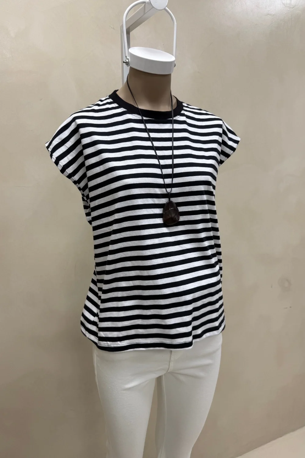 Remeron Over Sin Mangas Rayado - 3