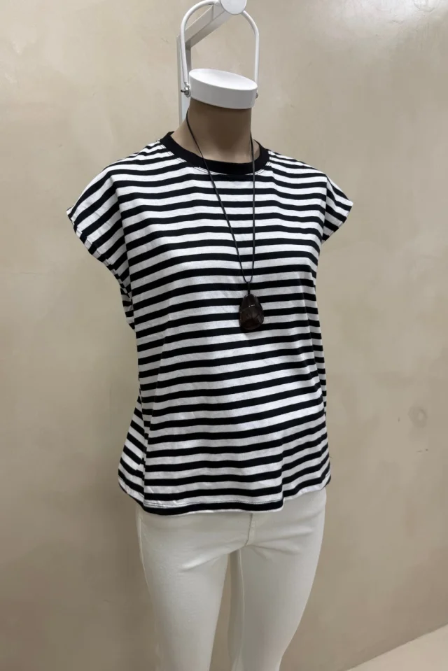 Remeron Over Sin Mangas Rayado
