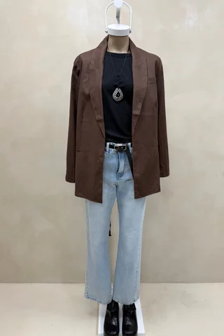 Blazer Lino con Lazo - Vista 1