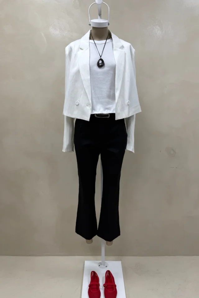 BLAZER TIRAS ESPALDA