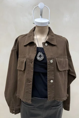 Campera Kate Choco - Vista 2