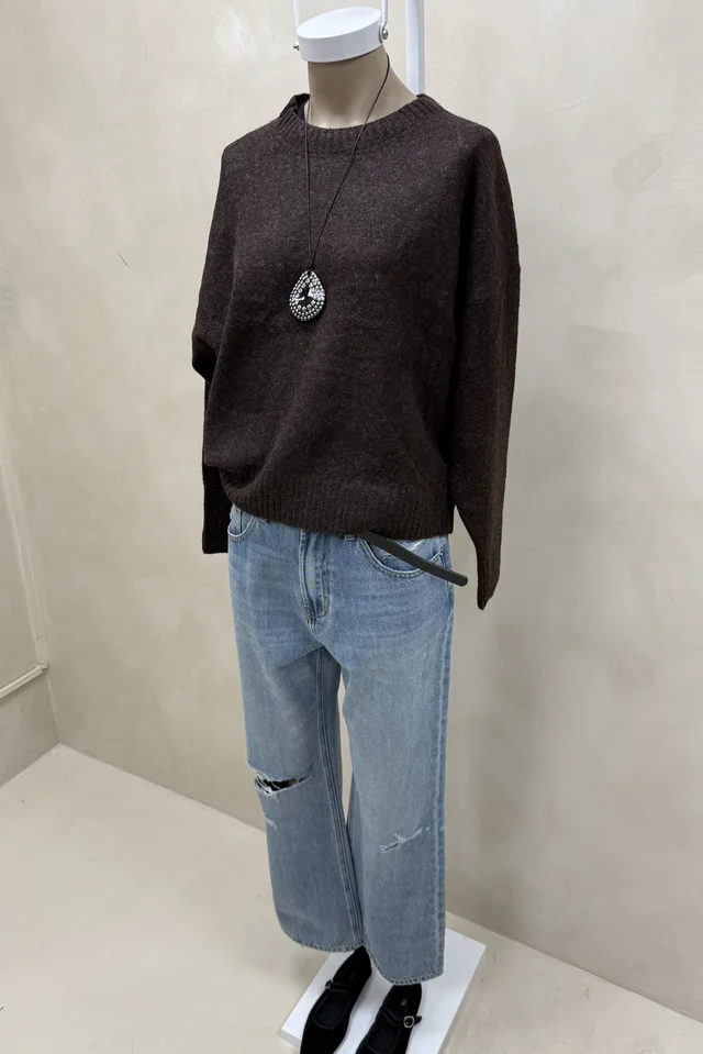 Sweater Basico Cuello Redondo