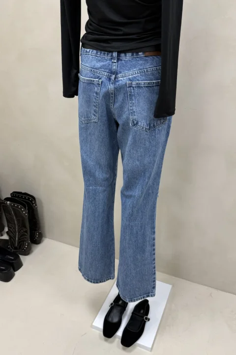 Jean Tiro Bajo Straight Ben