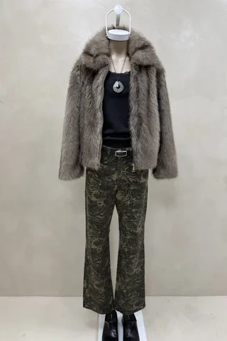 Jean Straight Full Camucebra - Vista 1