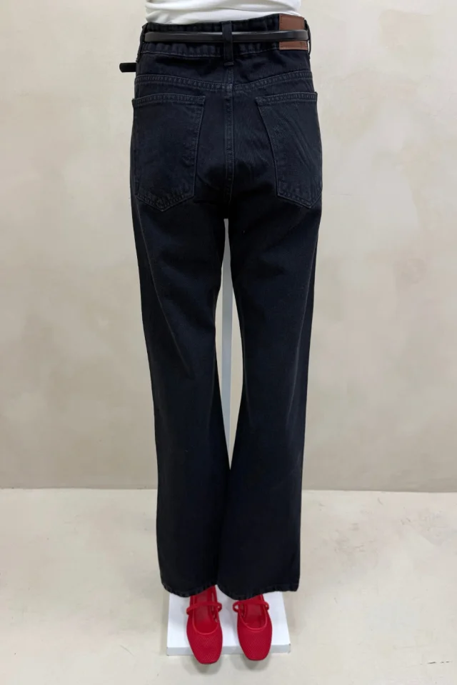 Jean Straight Full Black