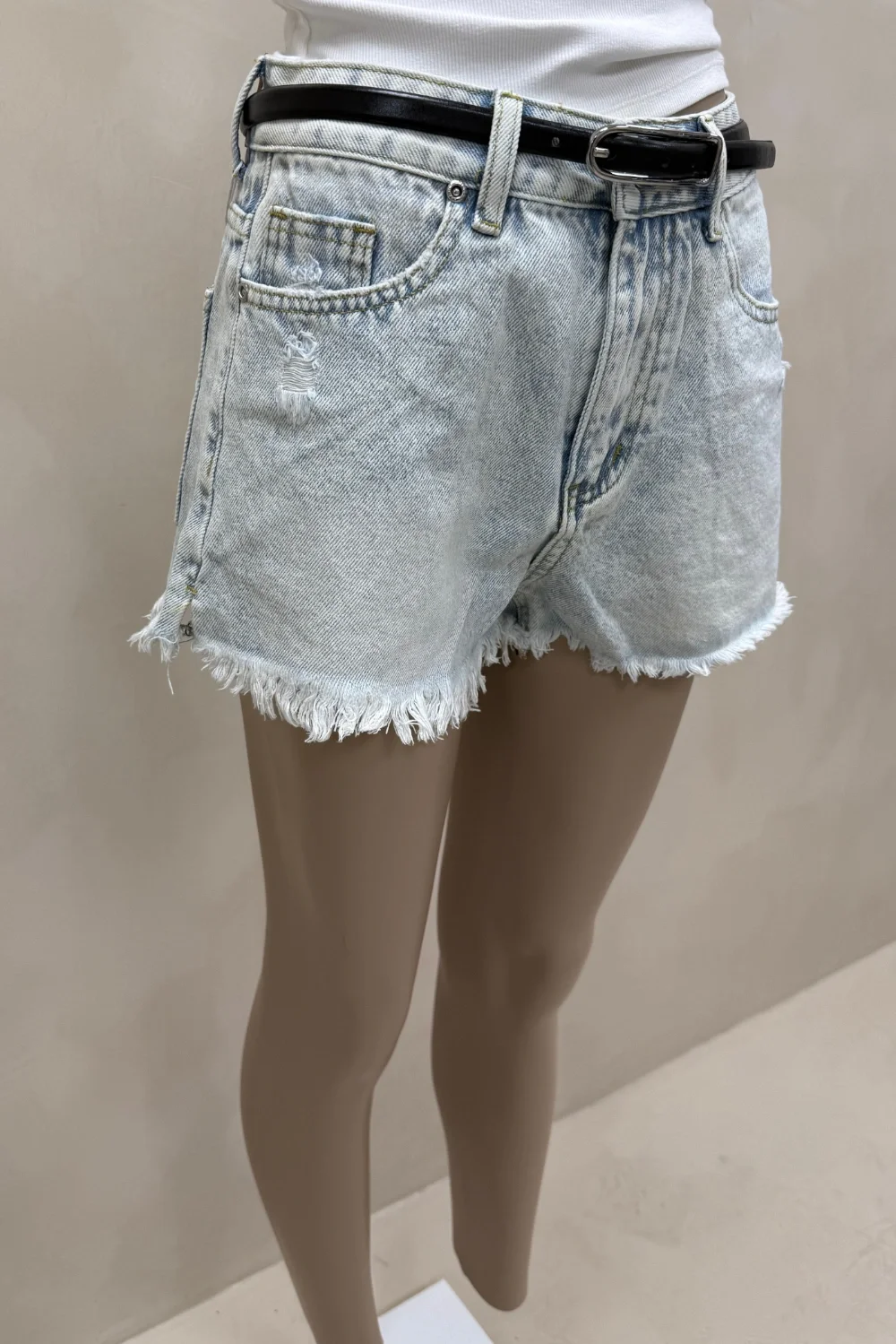 SHORT DENIM SKY - 3