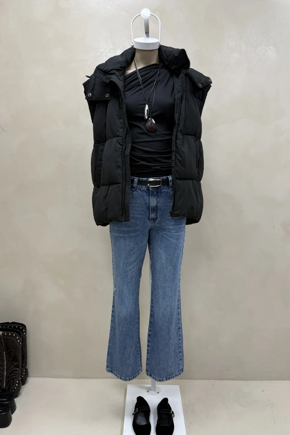 Jean Tiro Bajo Straight Ben - 0