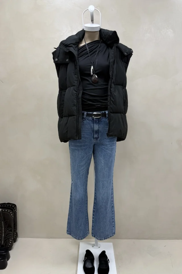 Jean Tiro Bajo Straight Ben