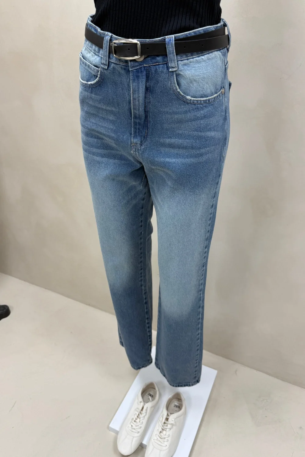 Jean Straight Full Matizado