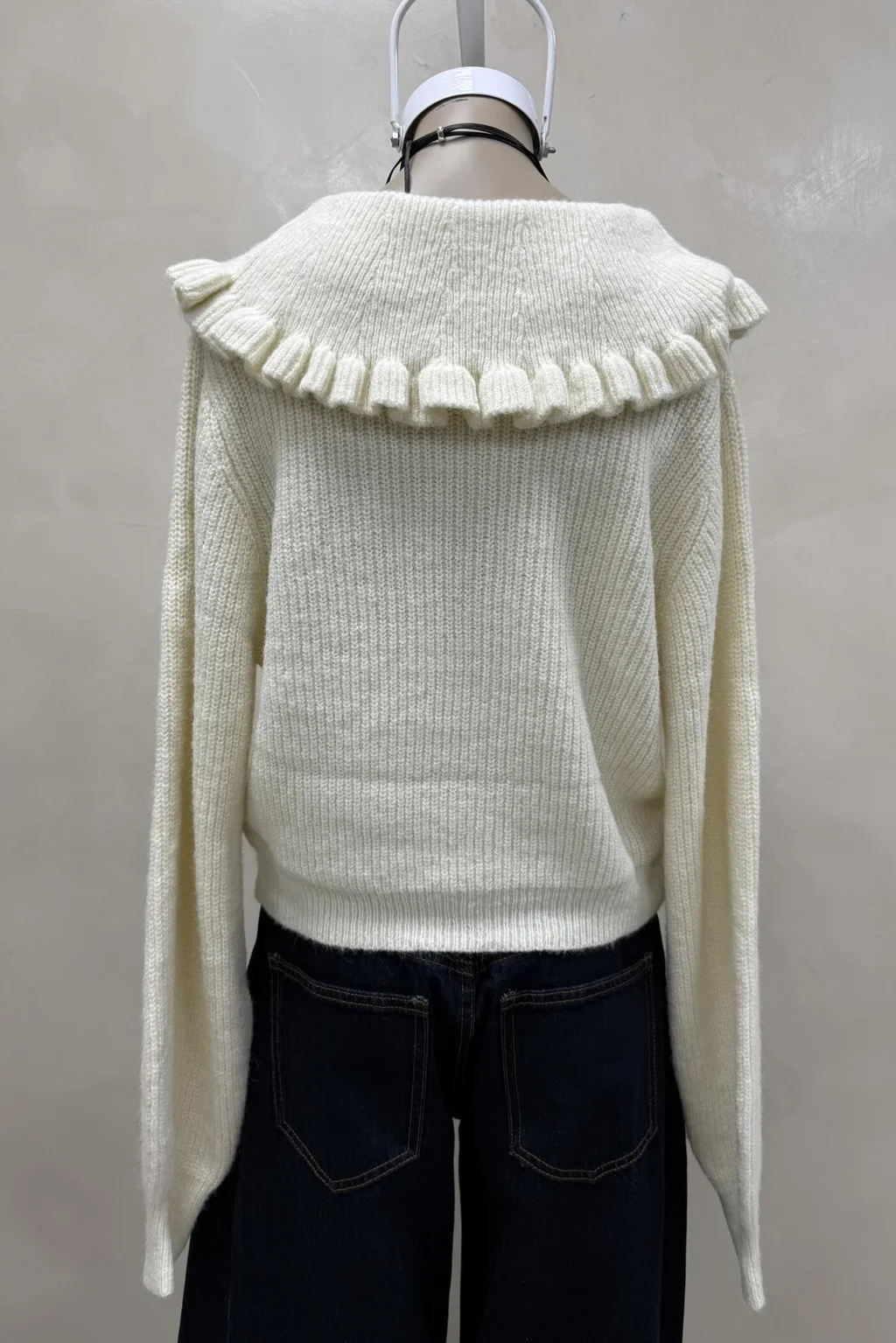 Cardigan con Babero - 3