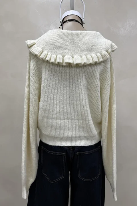Cardigan con Babero