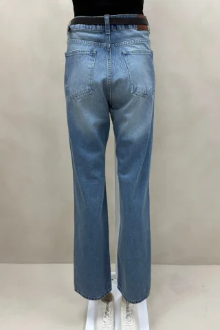 Jean Straight Full Matizado - Vista 4