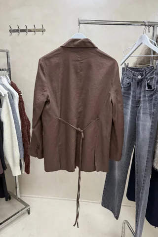 Blazer Lino con Lazo - Vista 4